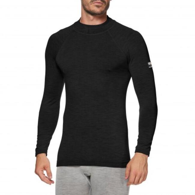 Six2 Maglia Termica Moto Wool Black Unisex